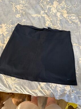 Nike Black Performance Tennis Skort